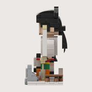 YSHomy Custom Single-Person Brick Figure from Your Photo - Cat Style