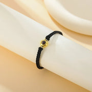 YSHomy 18K vergoldetes individuelles Armband mit verstecktem Foto/Text