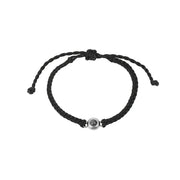 YSHomy 18K vergoldetes individuelles Armband mit verstecktem Foto/Text