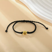 YSHomy 18K vergoldetes individuelles Armband mit verstecktem Foto/Text