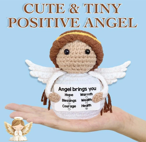YSHomy Emotional Support Crochet Angel Toy
