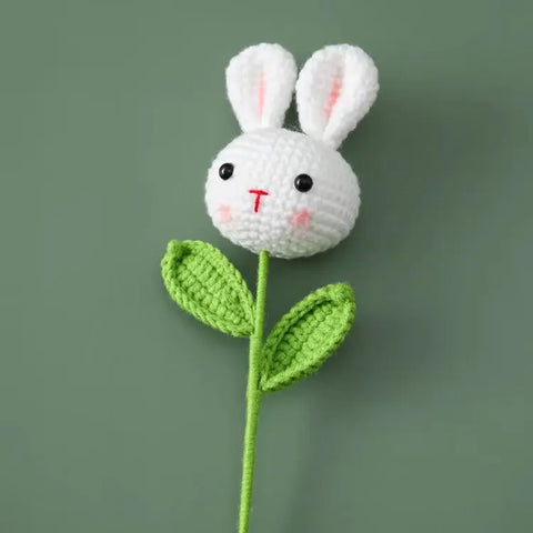 YSHomy Crochet Flowers of Cute Animal Head