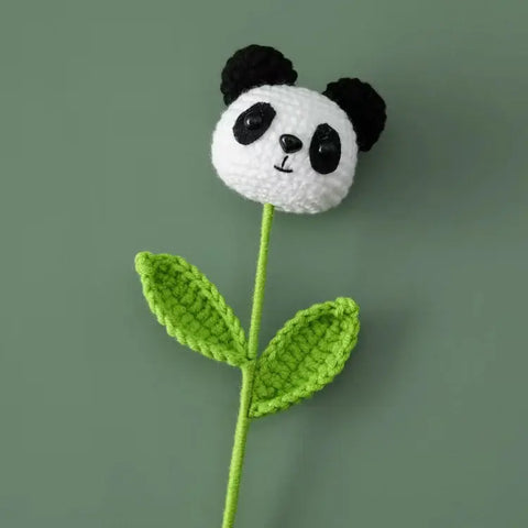 YSHomy Crochet Flowers of Cute Animal Head