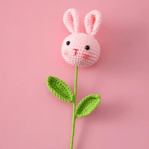 YSHomy Crochet Flowers of Cute Animal Head