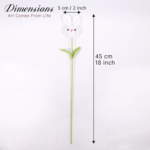 YSHomy Crochet Flowers of Cute Animal Head