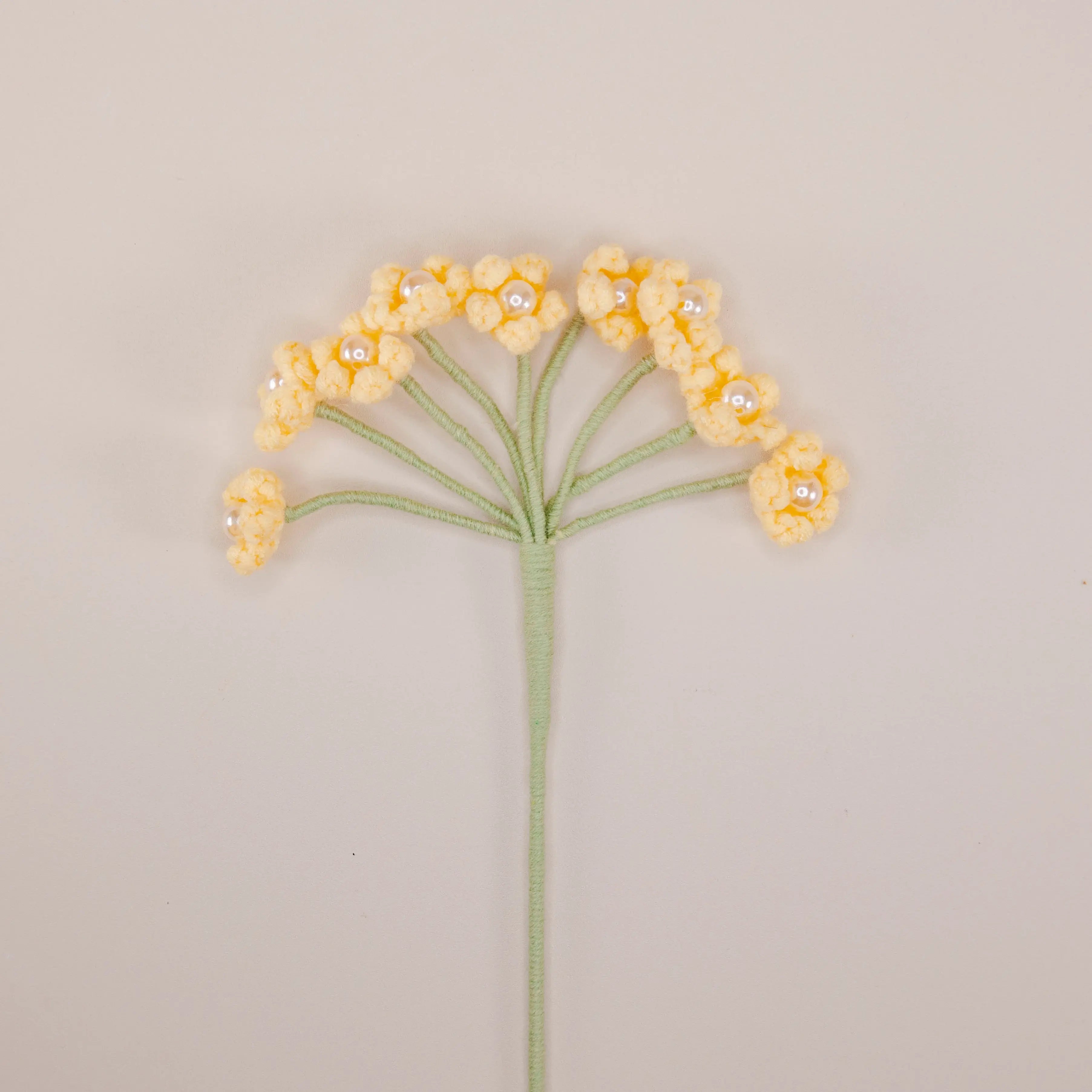 Aliento de bebé de ganchillo, flores de ganchillo, conjunto de 3, ramo de flores hecho a mano, regalo de flores, flor de punto, flor rosa rubor, regalo del día de San Valentín