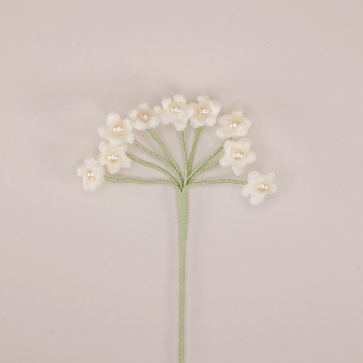 Aliento de bebé de ganchillo, flores de ganchillo, conjunto de 3, ramo de flores hecho a mano, regalo de flores, flor de punto, flor rosa rubor, regalo del día de San Valentín