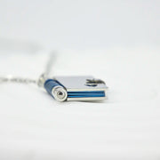 YSHomy Collar de libro personalizado chapado en oro de 18 quilates