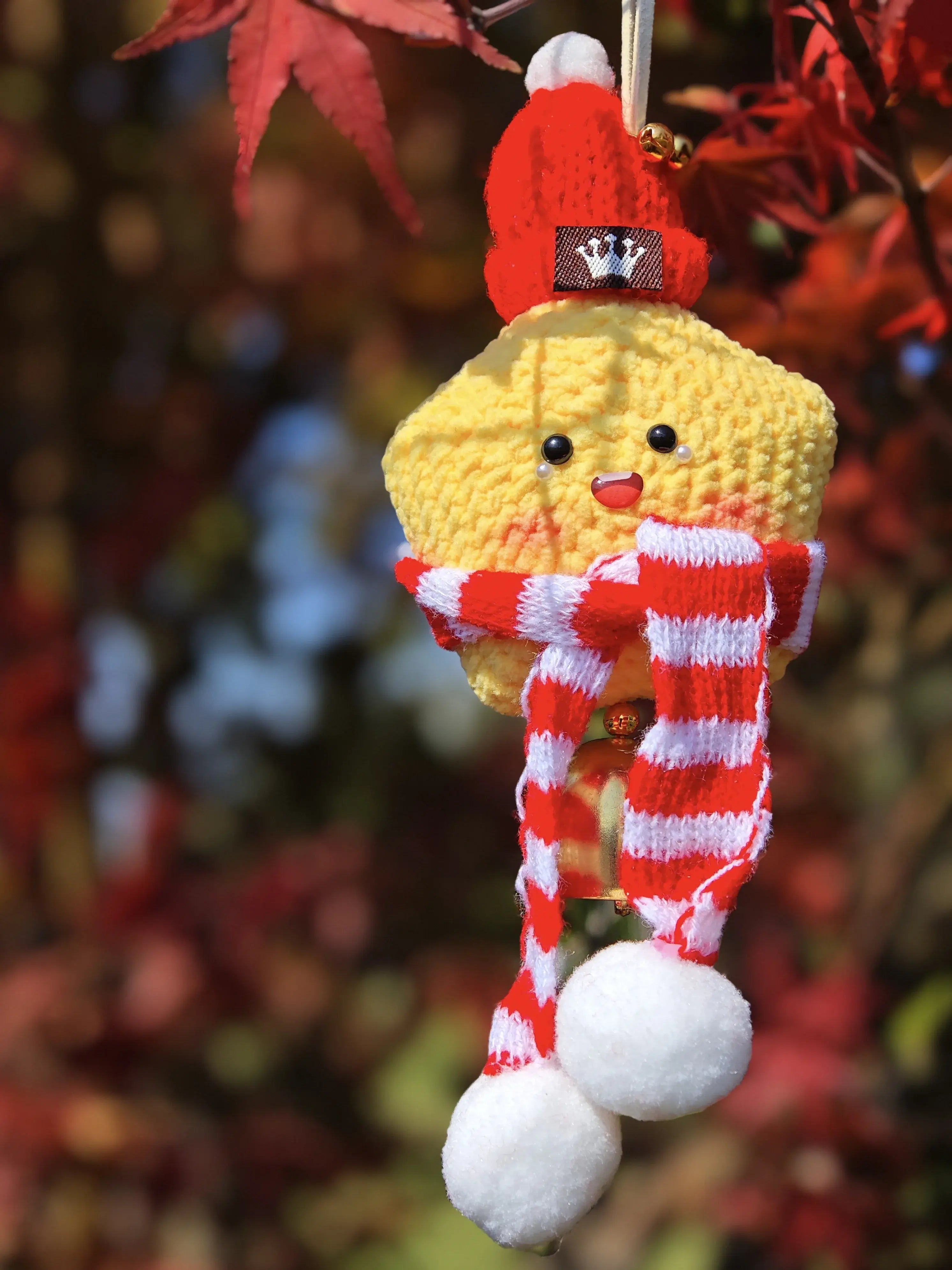 Couronne de Noël au crochet, cintre de Noël, décoration murale de Noël, décor d’arbre de Noël, décor de Noël, cadeau de Noël