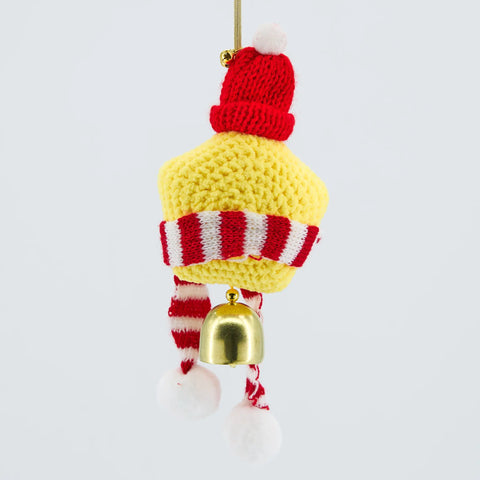 Couronne de Noël au crochet, cintre de Noël, décoration murale de Noël, décor d’arbre de Noël, décor de Noël, cadeau de Noël