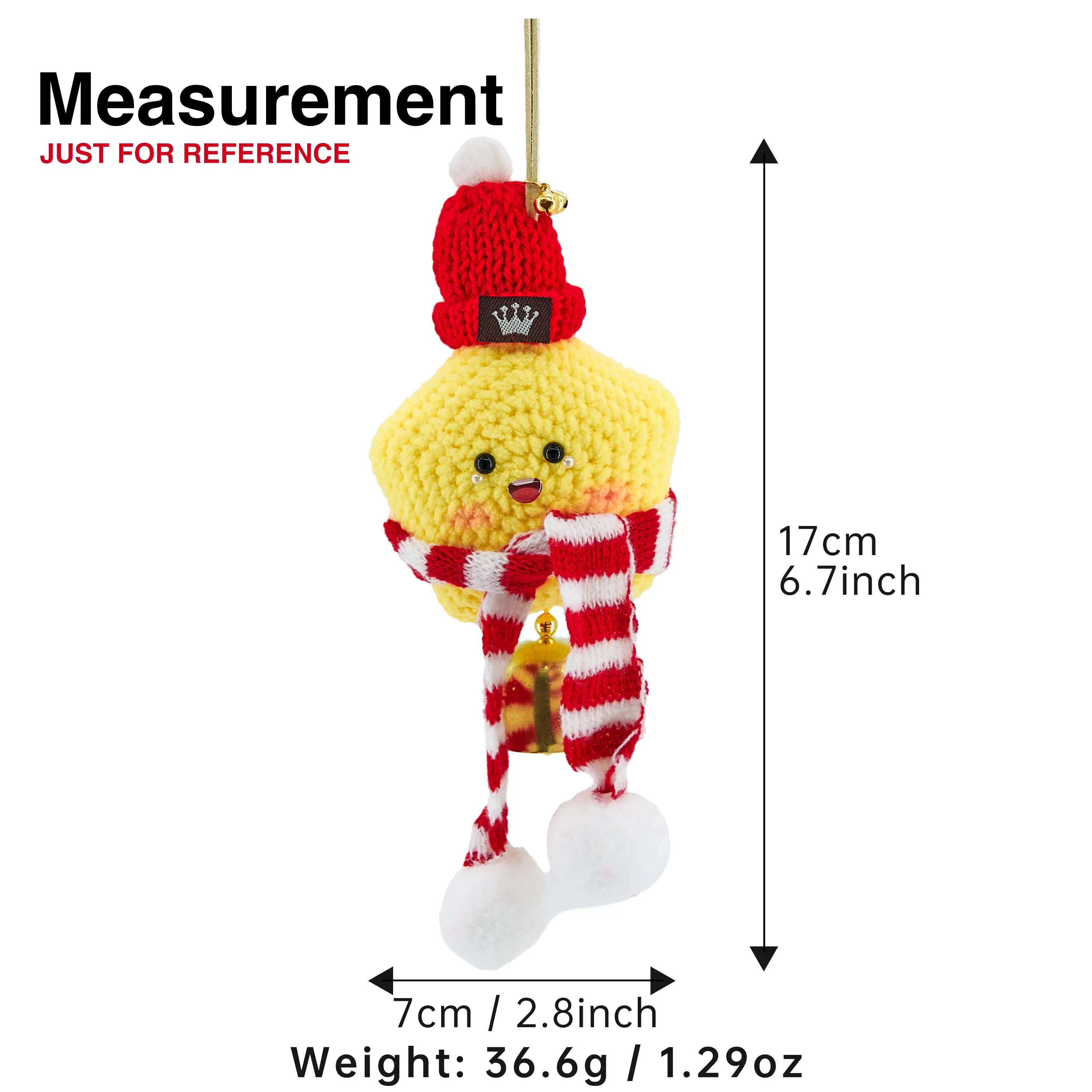 Couronne de Noël au crochet, cintre de Noël, décoration murale de Noël, décor d’arbre de Noël, décor de Noël, cadeau de Noël