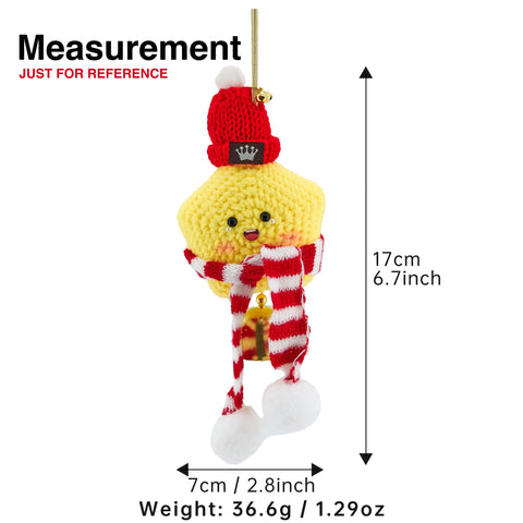 Couronne de Noël au crochet, cintre de Noël, décoration murale de Noël, décor d’arbre de Noël, décor de Noël, cadeau de Noël