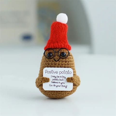YSHomy Emotional Support Crochet Toy for Christmas Decoration