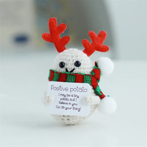 YSHomy Emotional Support Crochet Toy for Christmas Decoration