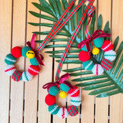 YSHomy Suspension de Noël au Crochet (Lot de 3)