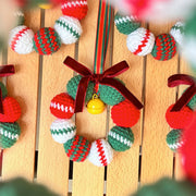 YSHomy Suspension de Noël au Crochet (Lot de 3)
