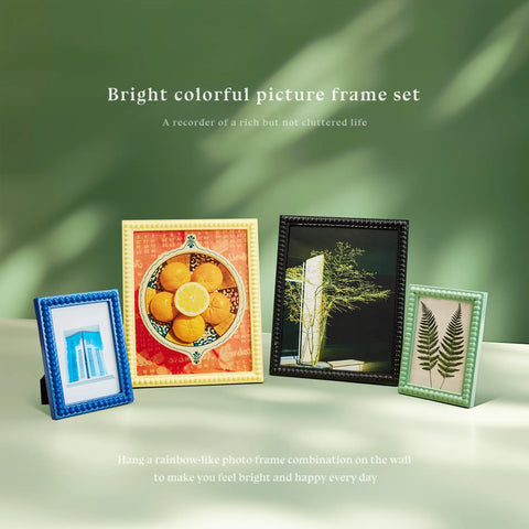 YSHomy Vintage Bobbin Photo Frames Gallery for Home Decor
