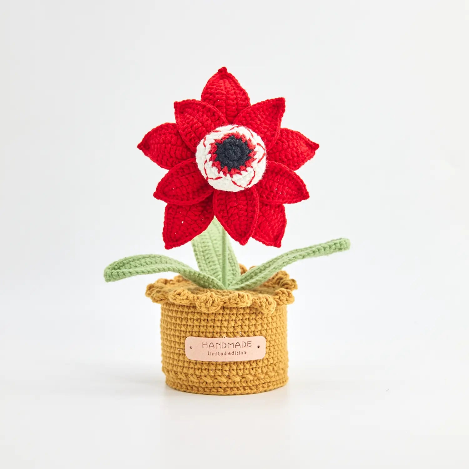 YSHomy Crochet Spooky Eyeball Potted Flower