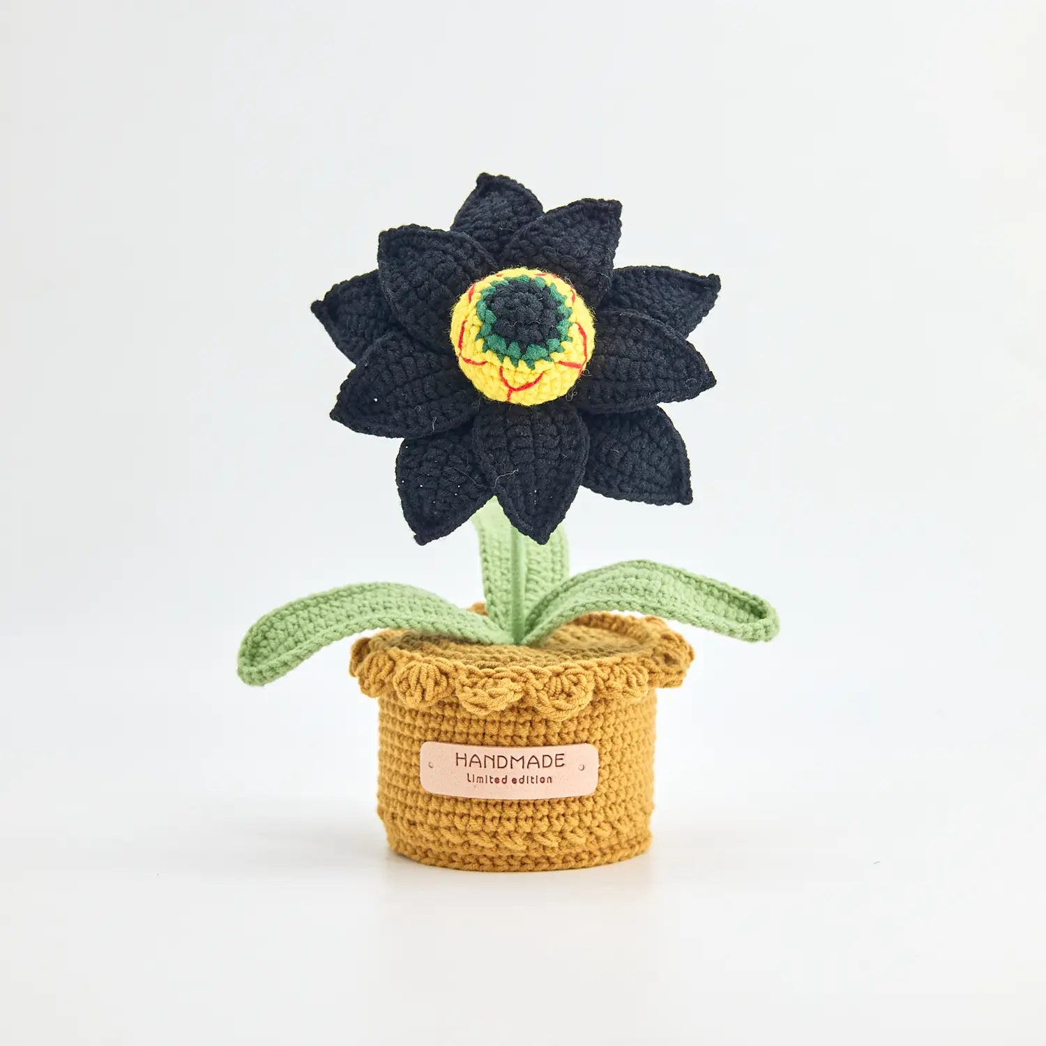 YSHomy Crochet Spooky Eyeball Potted Flower