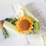 YSHomy Crochet Sunflower Calla Lily Bouquet
