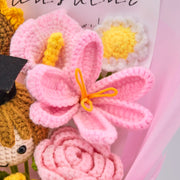YSHomy Crochet Flower Bouquet for Girl Graduation