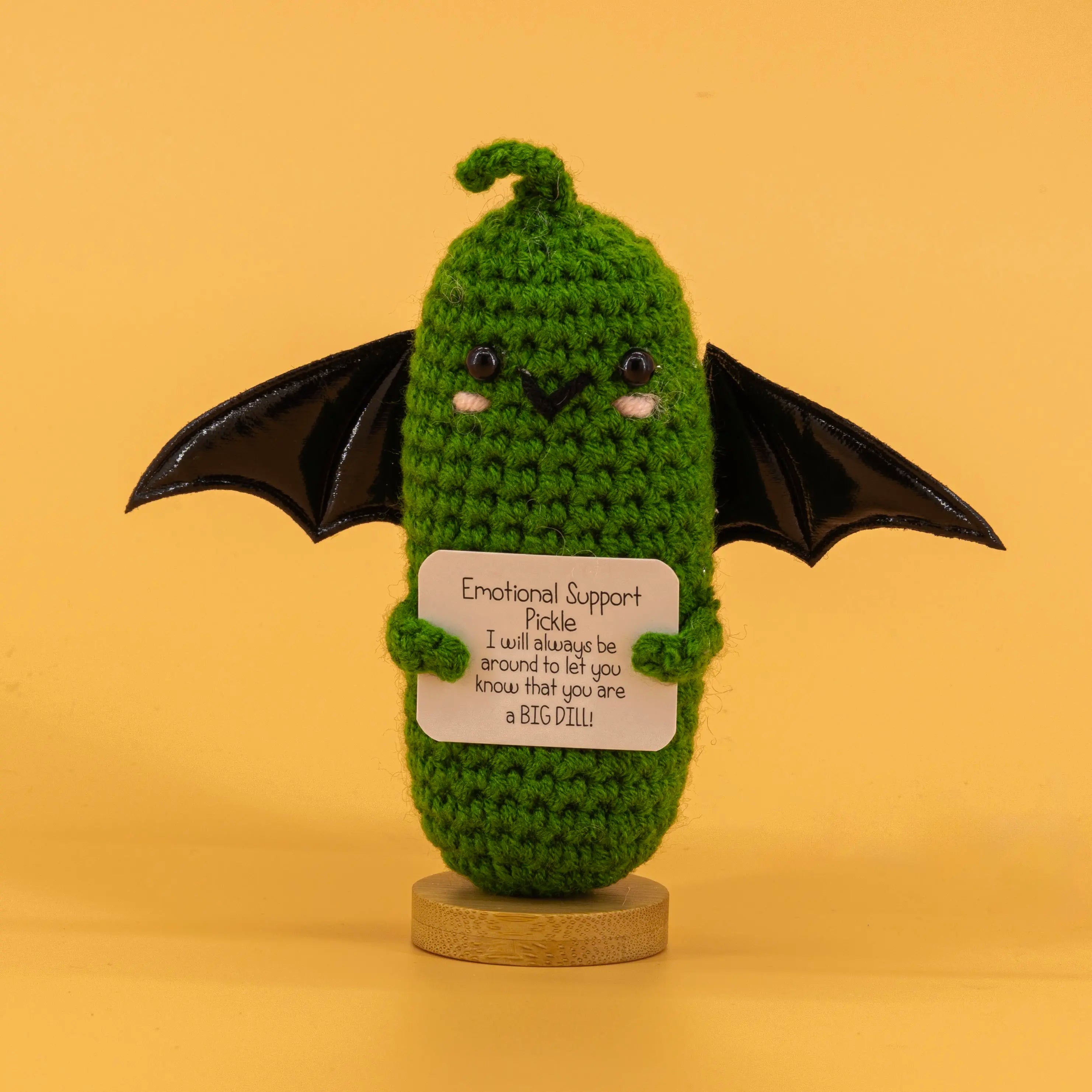YSHomy Emotional Support Crochet Ghost Toy & Potato Pickle Set