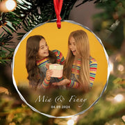YSHomy Personalized Couple Photo Hanging Ornament
