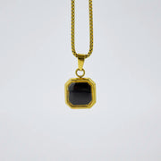 YSHomy Collier plaqué or 18 carats personnalisé thermosensible
