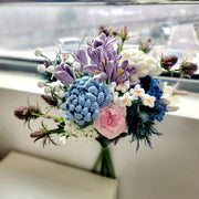YSHomy Personalisierter gehäkelter Antrags-Blumenstrauß
