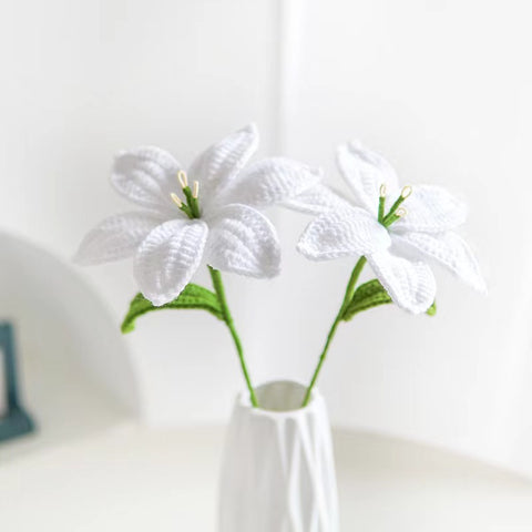YSHomy Crochet Flowers of Lily (Set of 3)