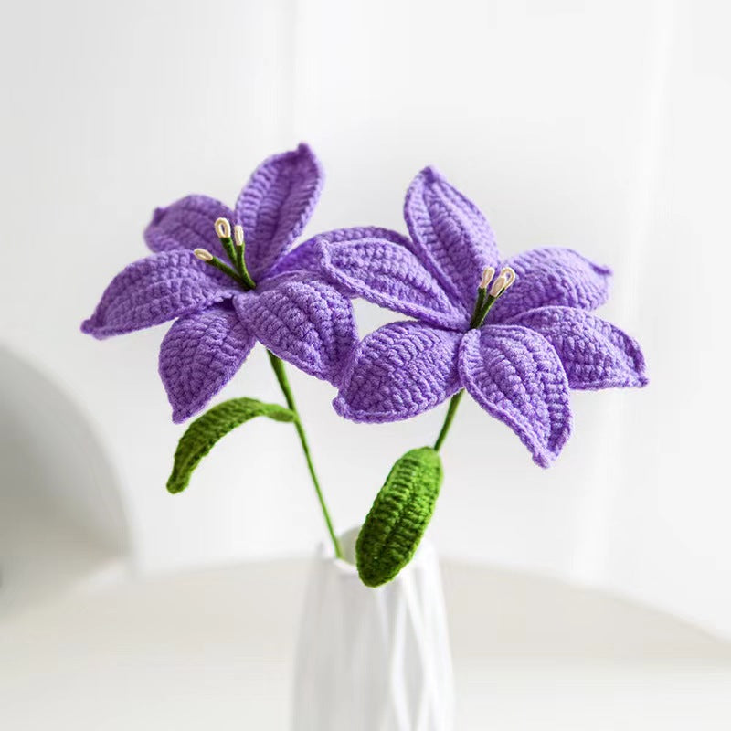 YSHomy Crochet Flowers of Lily (Set of 3)