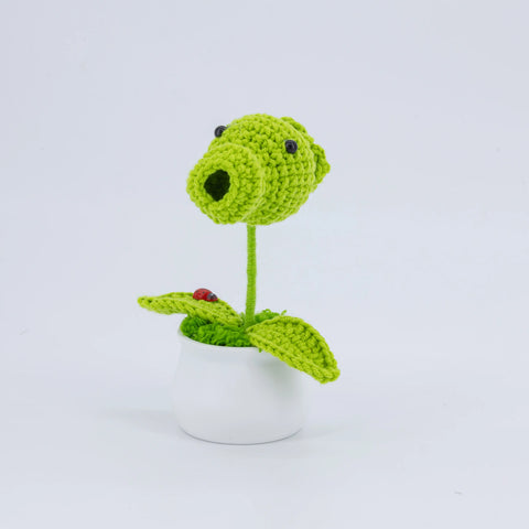 YSHomy Crochet Plants vs. Zombiest Plant Pot