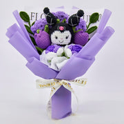 YSHomy bouquet au crochet KM de roses et tulipes