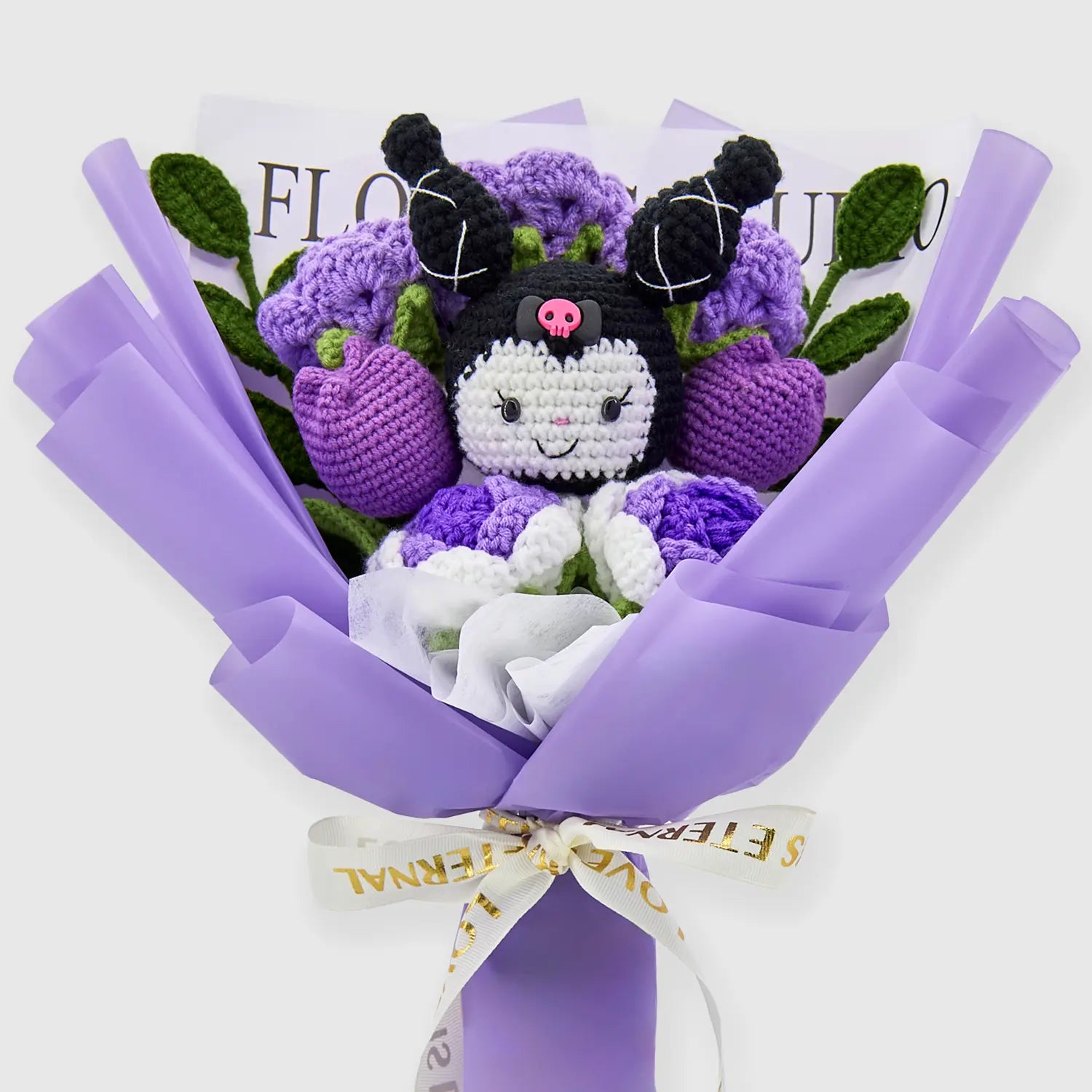 YSHomy Crochet KM & Rose Tulip Bouquet