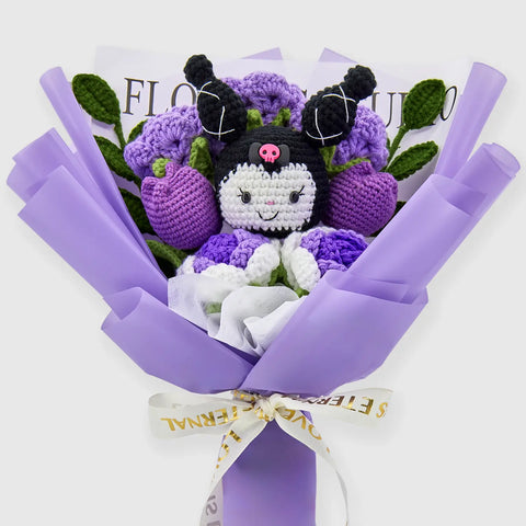 YSHomy Crochet KM & Rose Tulip Bouquet