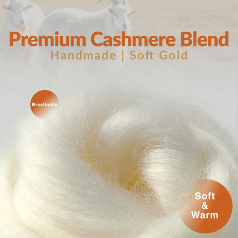 YSHomy Cashmere Crochet Flower Bouquet Blanket-Red Roses