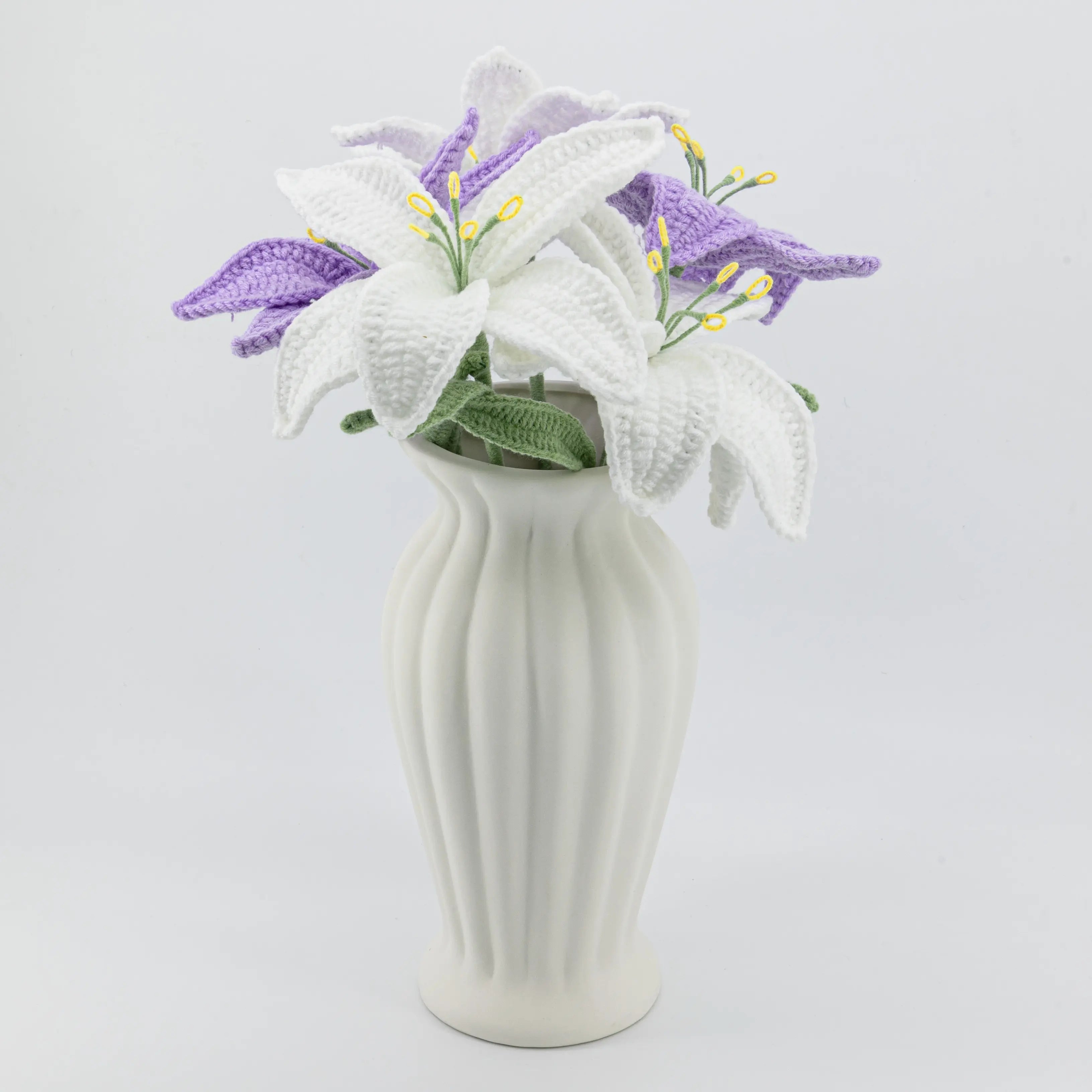 YSHomy Crochet Flowers of Lily (Set of 3)