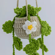 YSHomy Crochet Car Hanging with Strawberry
