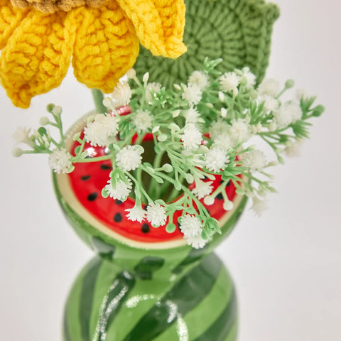 YSHomy Mini Crochet Sunflower Set